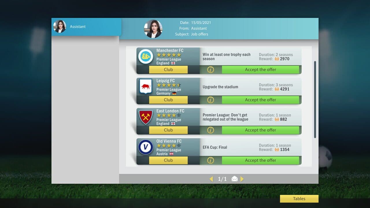 Football, Tactics & Glory: Manager's Journey thumbnail 2