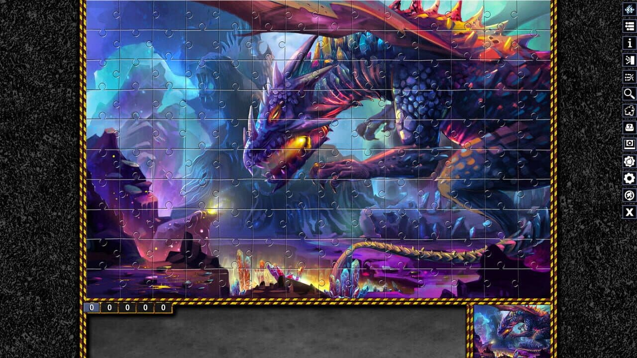 Pixel Puzzles: Illustrations & Anime - Jigsaw Pack: Dragons 2 screenshot 1