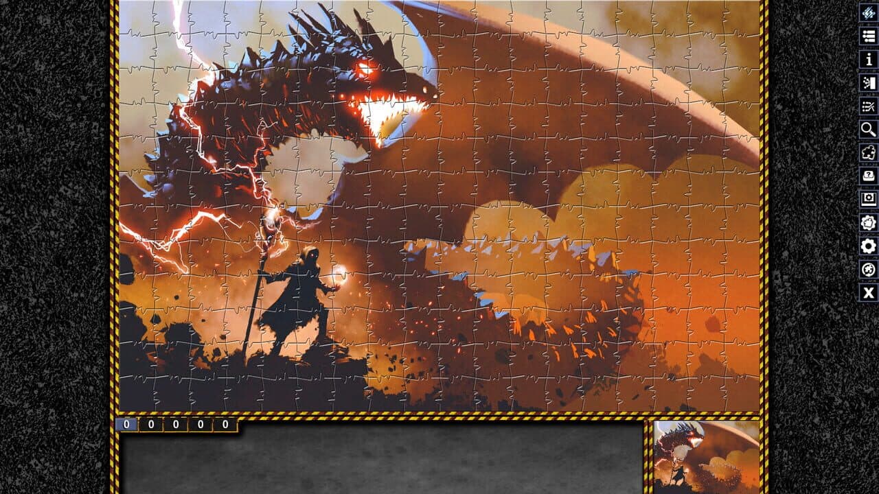 Pixel Puzzles: Illustrations & Anime - Jigsaw Pack: Dragons 2 thumbnail 4