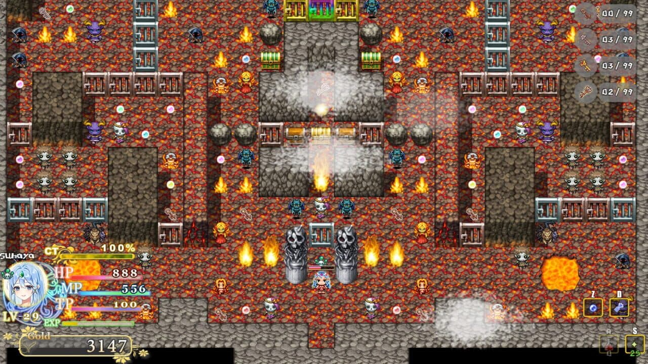 Evil Maze 2: Lava Dungeon screenshot 1