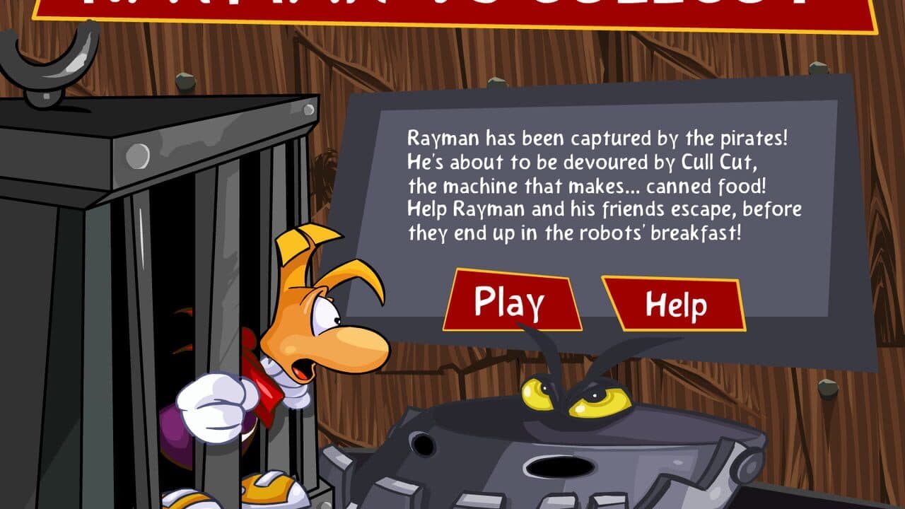 Rayman vs Cullcut screenshot 1