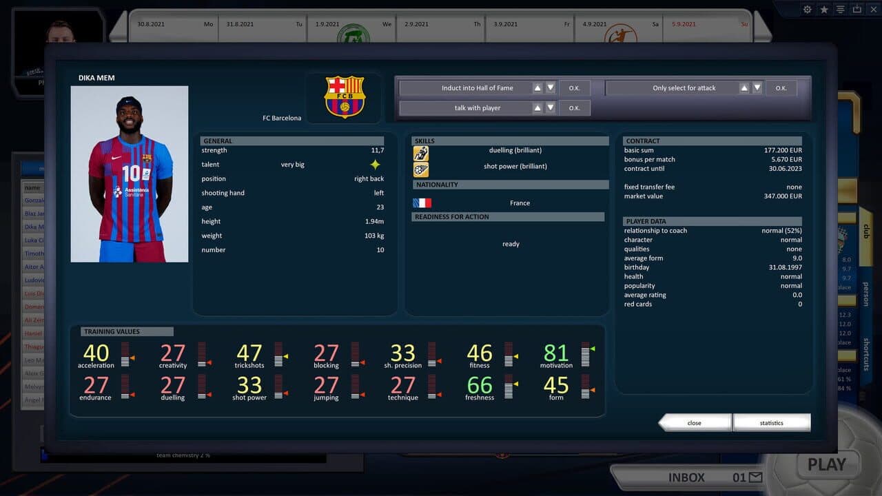 Handball Manager 2022 thumbnail 5