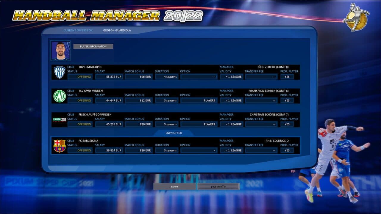 Handball Manager 2022 thumbnail 9
