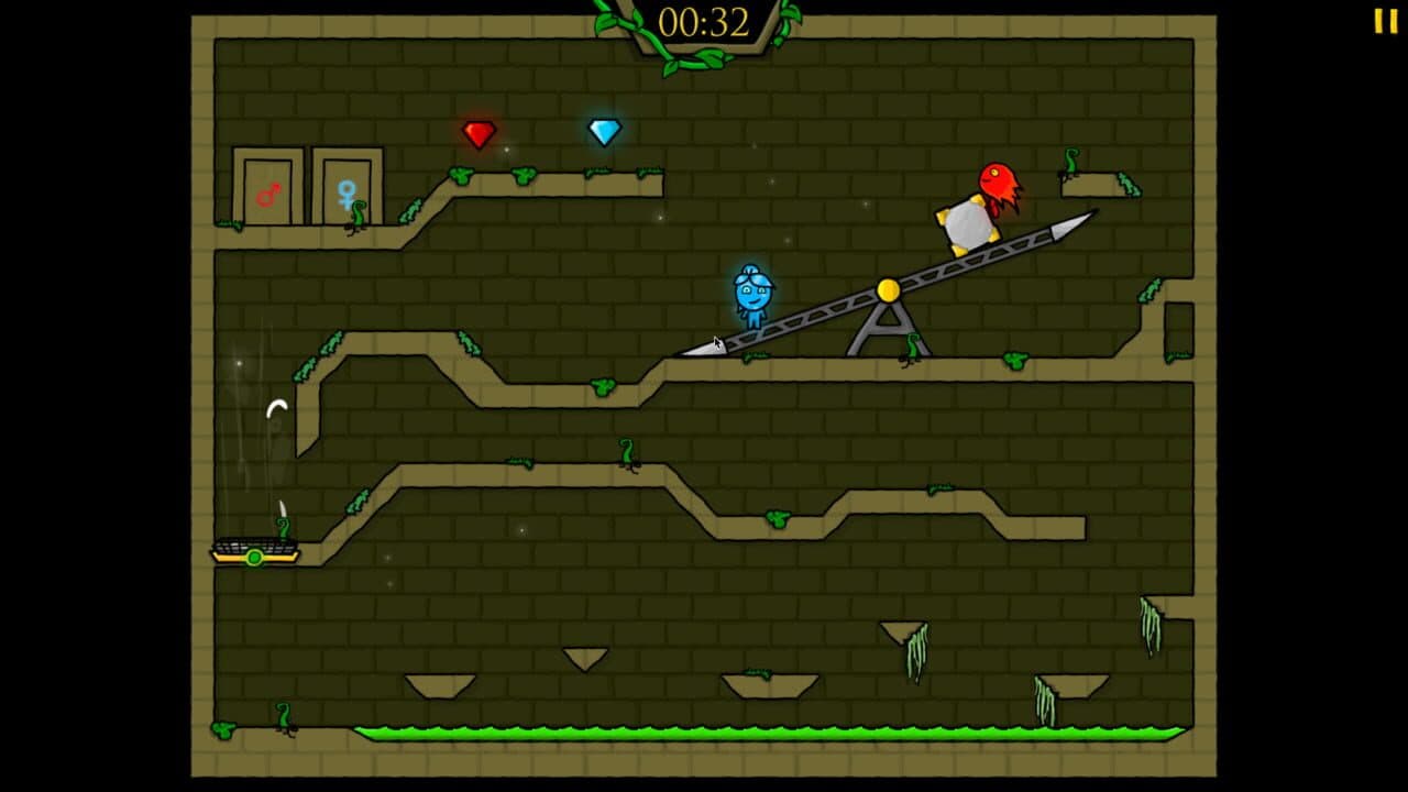 Fireboy and Watergirl in the Forest Temple thumbnail 4