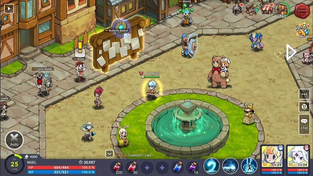Devil Book: Hand-Drawn Action MMO screenshot 1