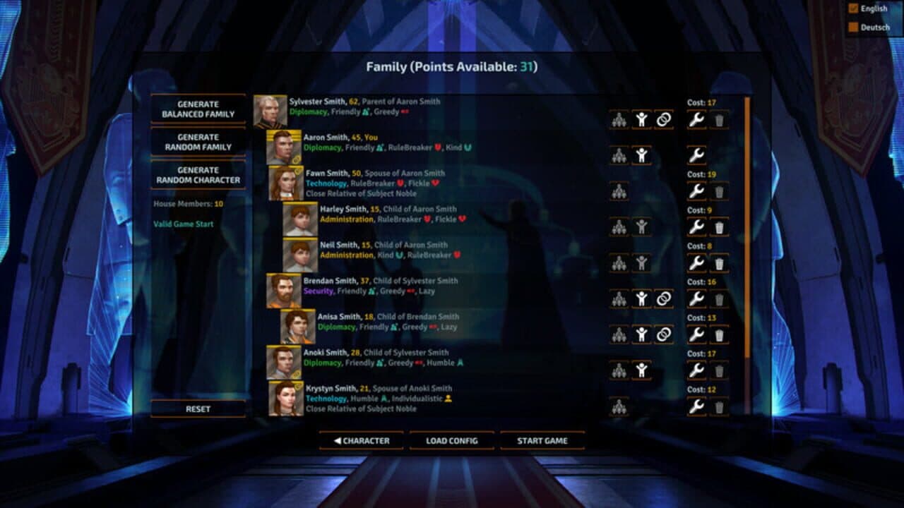 Star Dynasties Bloodlines screenshot 1