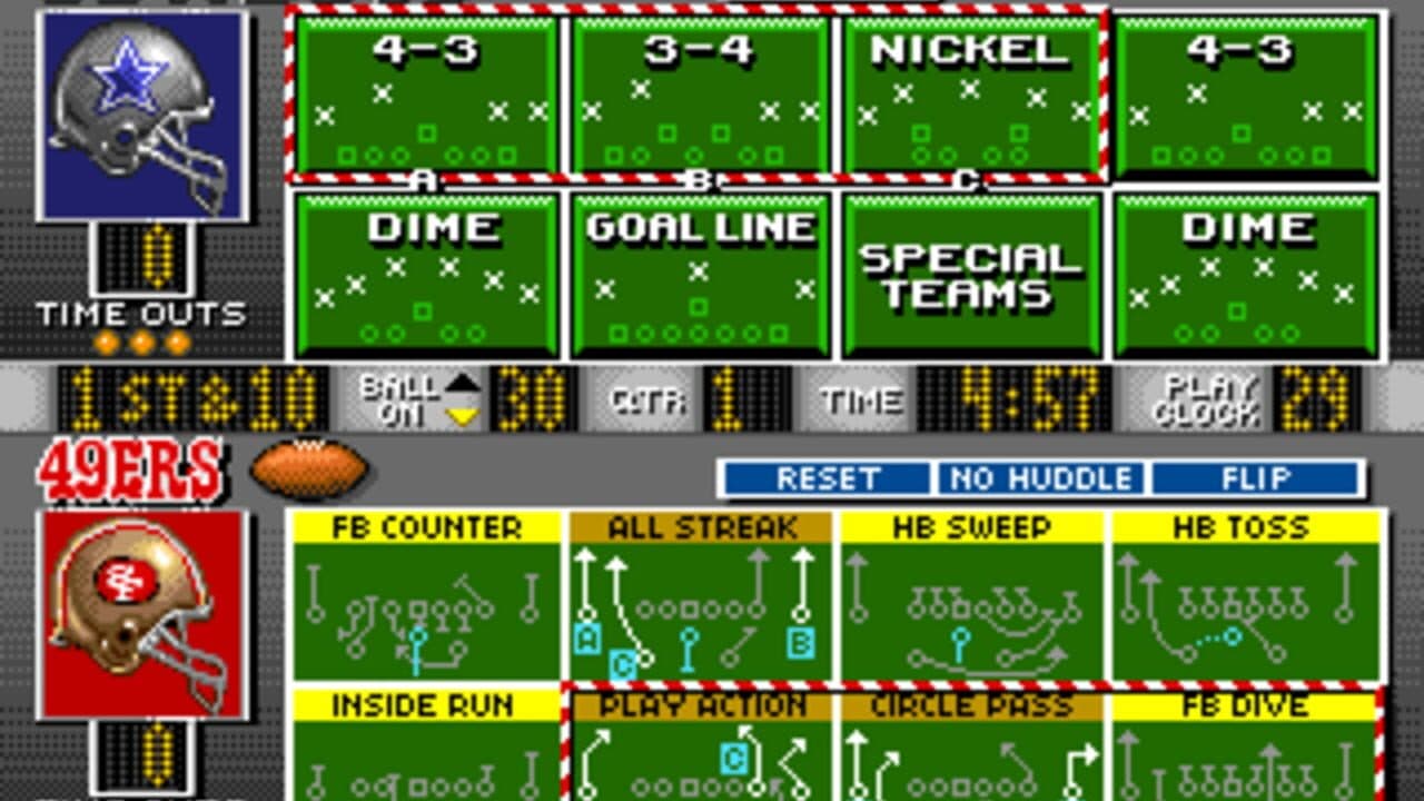 Madden NFL '94 screenshot 1