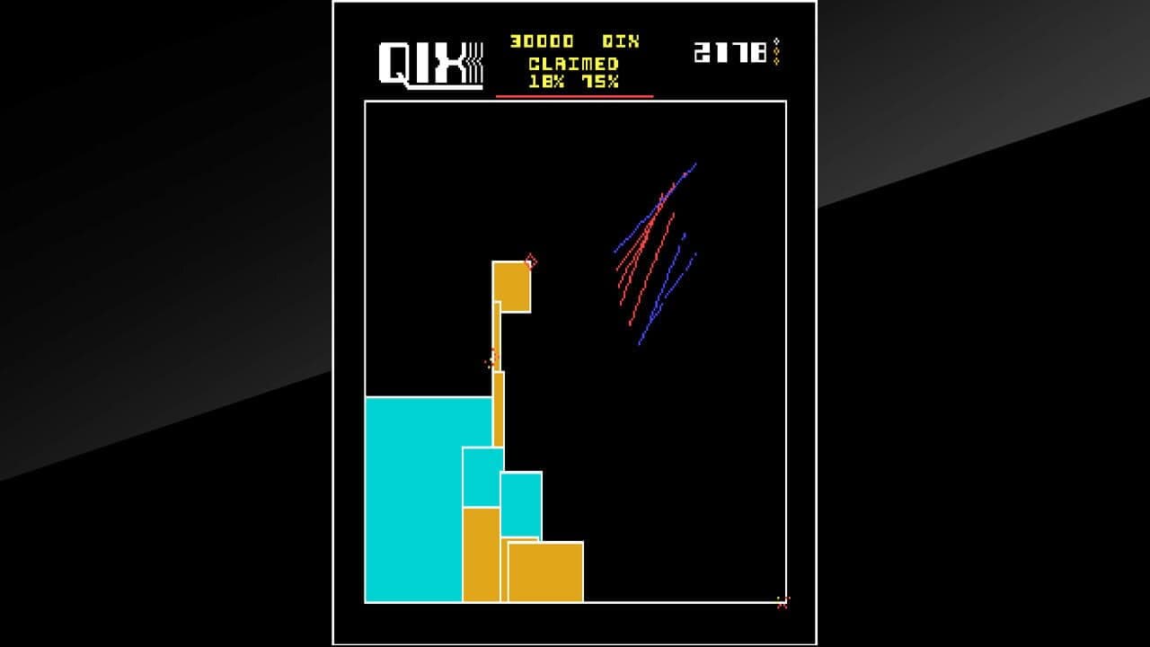 Arcade Archives: Qix screenshot 1