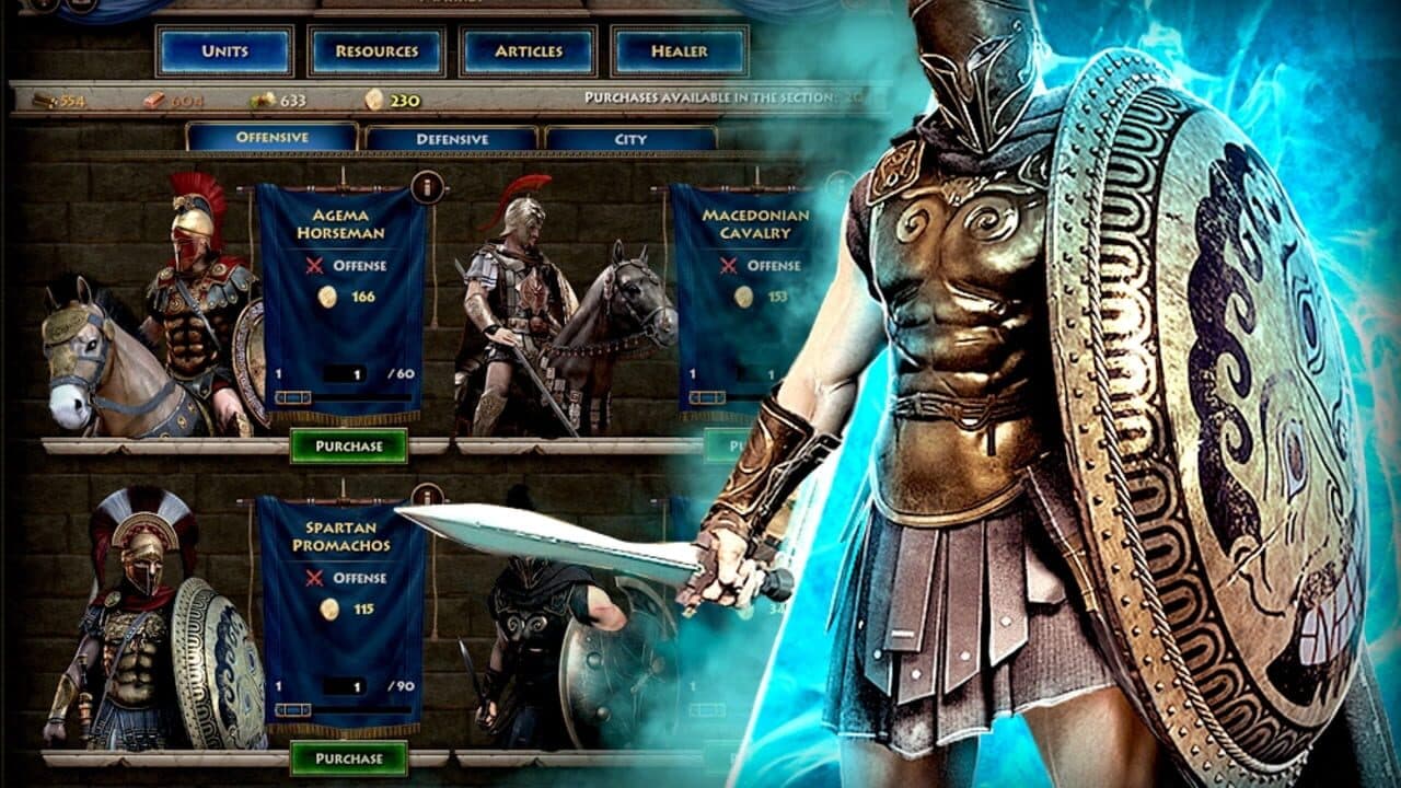 Sparta: War of Empires screenshot 1