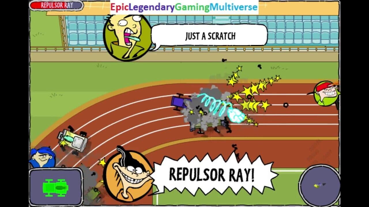 Ed, Edd n Eddy: Cul de Sac Smash II - Wheels of Fury screenshot 1