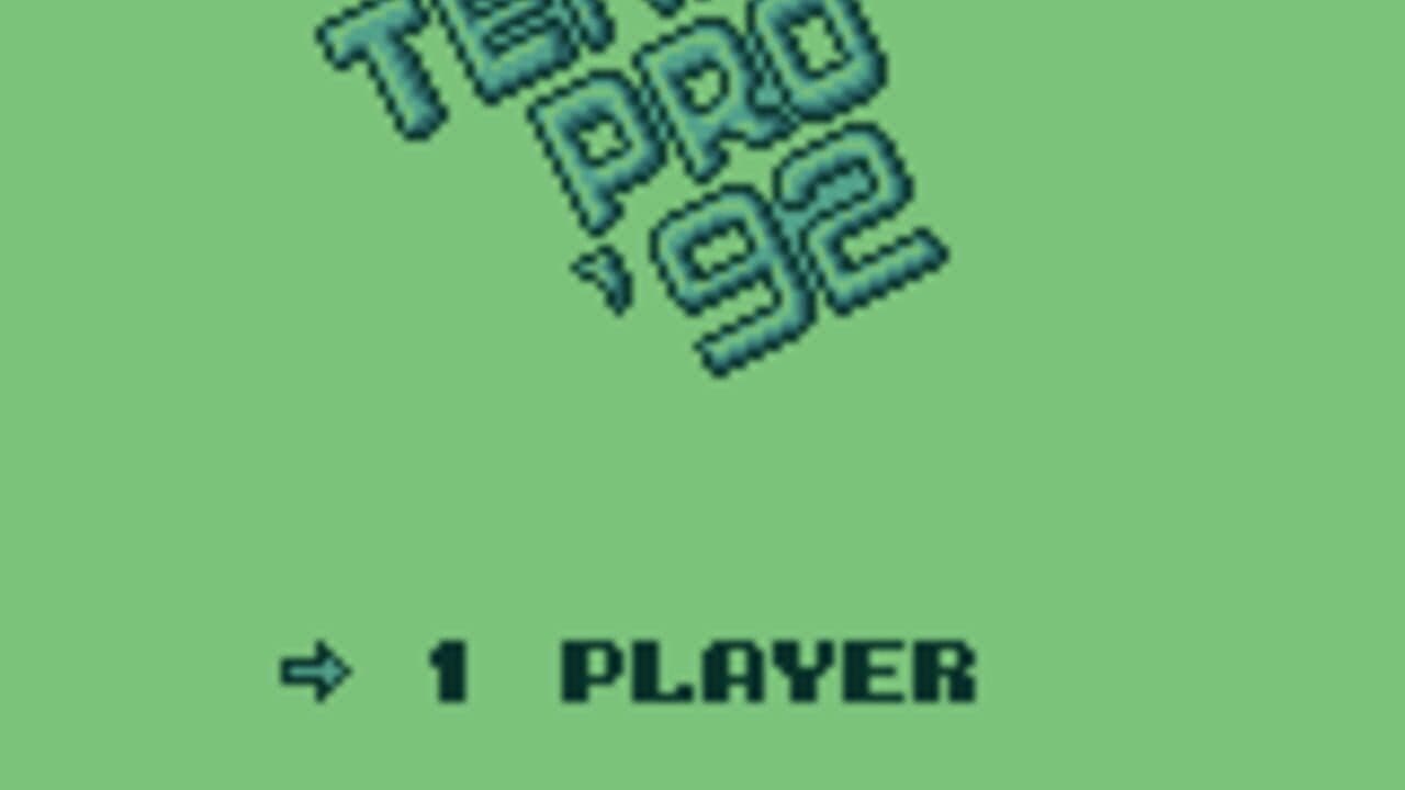 Tennis Pro '92 screenshot 1