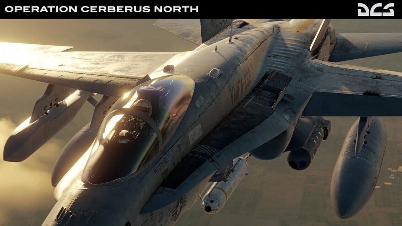 DCS World: F/A-18C Operation Cerberus North by Ground Pounder Sims thumbnail 9