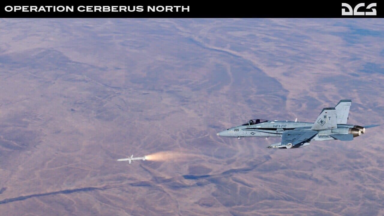 DCS World: F/A-18C Operation Cerberus North by Ground Pounder Sims thumbnail 13
