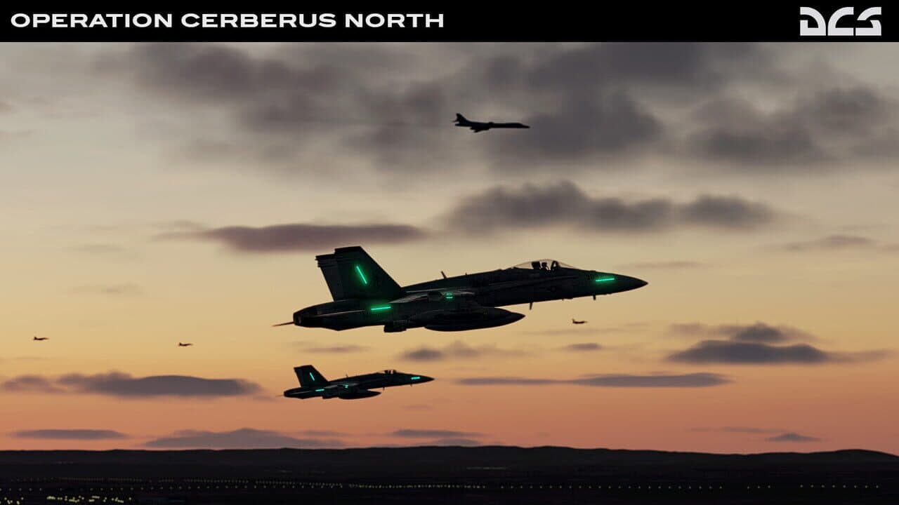 DCS World: F/A-18C Operation Cerberus North by Ground Pounder Sims thumbnail 12