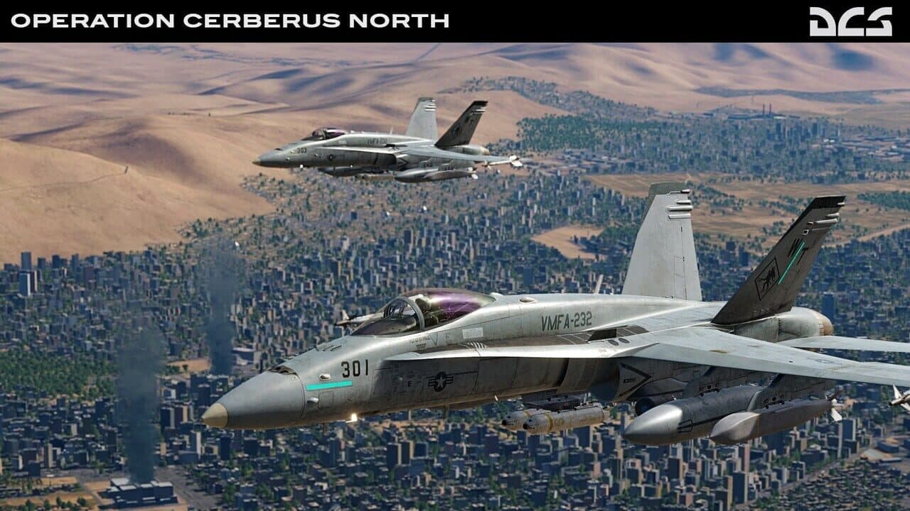 DCS World: F/A-18C Operation Cerberus North by Ground Pounder Sims thumbnail 24