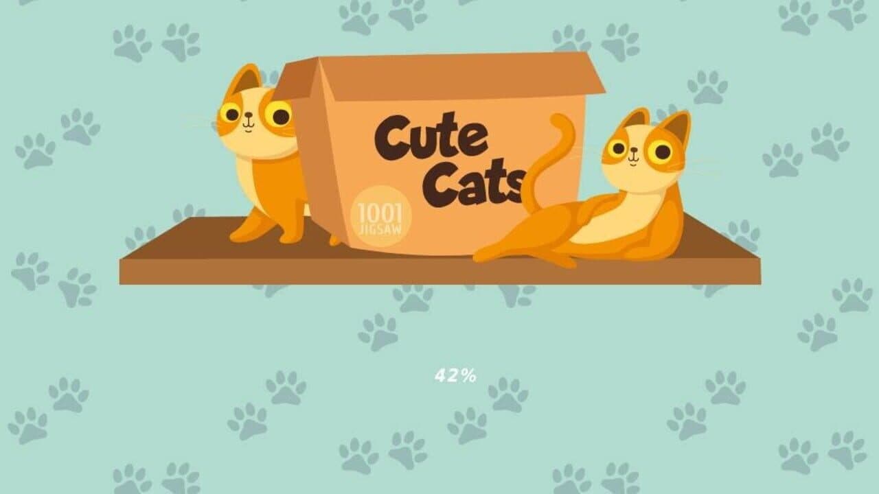 1001 Jigsaw: Cute Cats screenshot 1