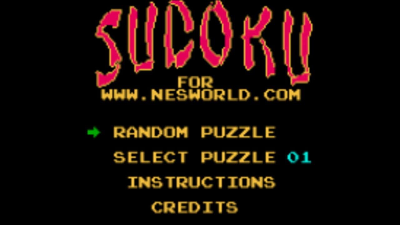 Sudoku: NESWorld Edition screenshot 1