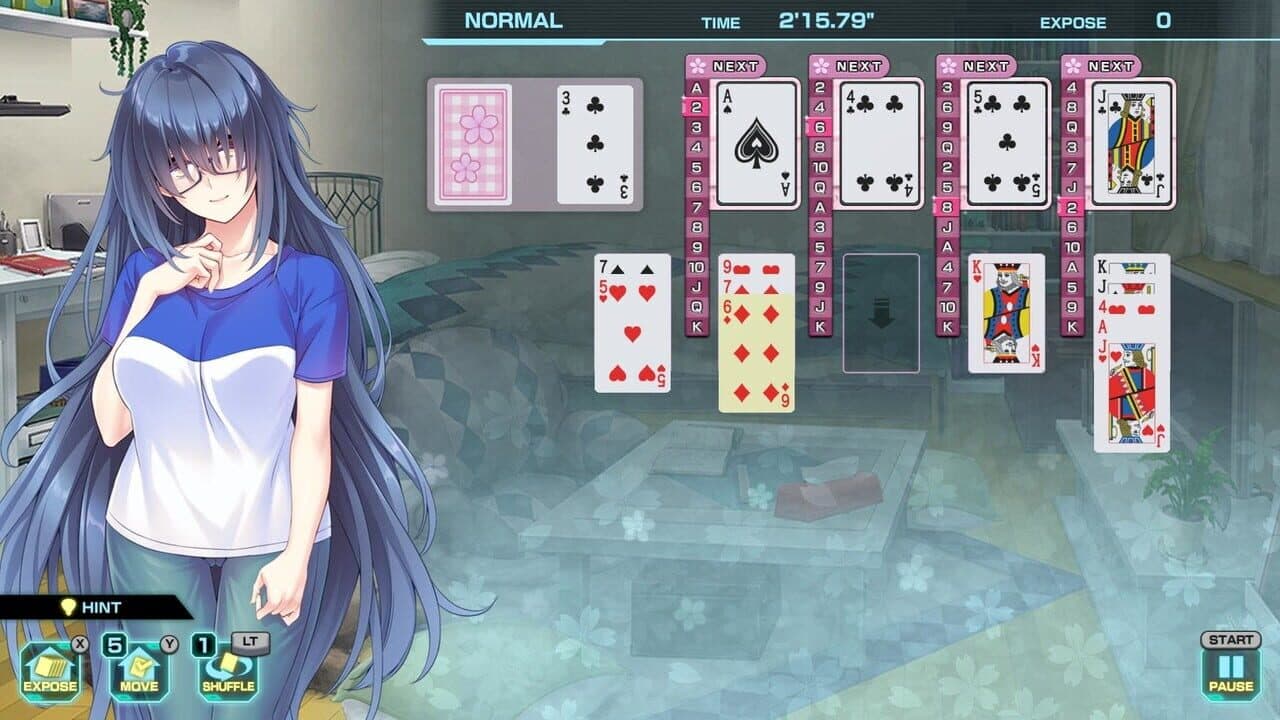 Pretty Girls Four Kings Solitaire thumbnail 2