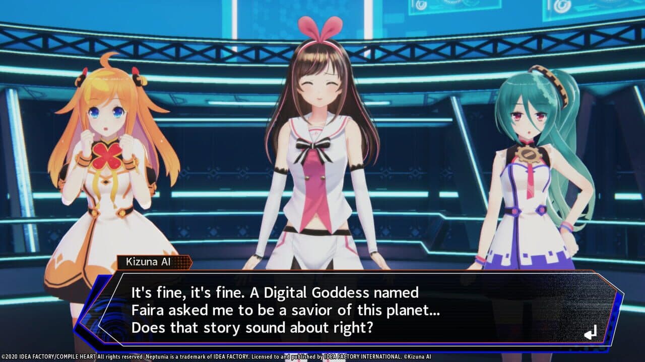 Neptunia: Virtual Stars - Kizuna AI thumbnail 5