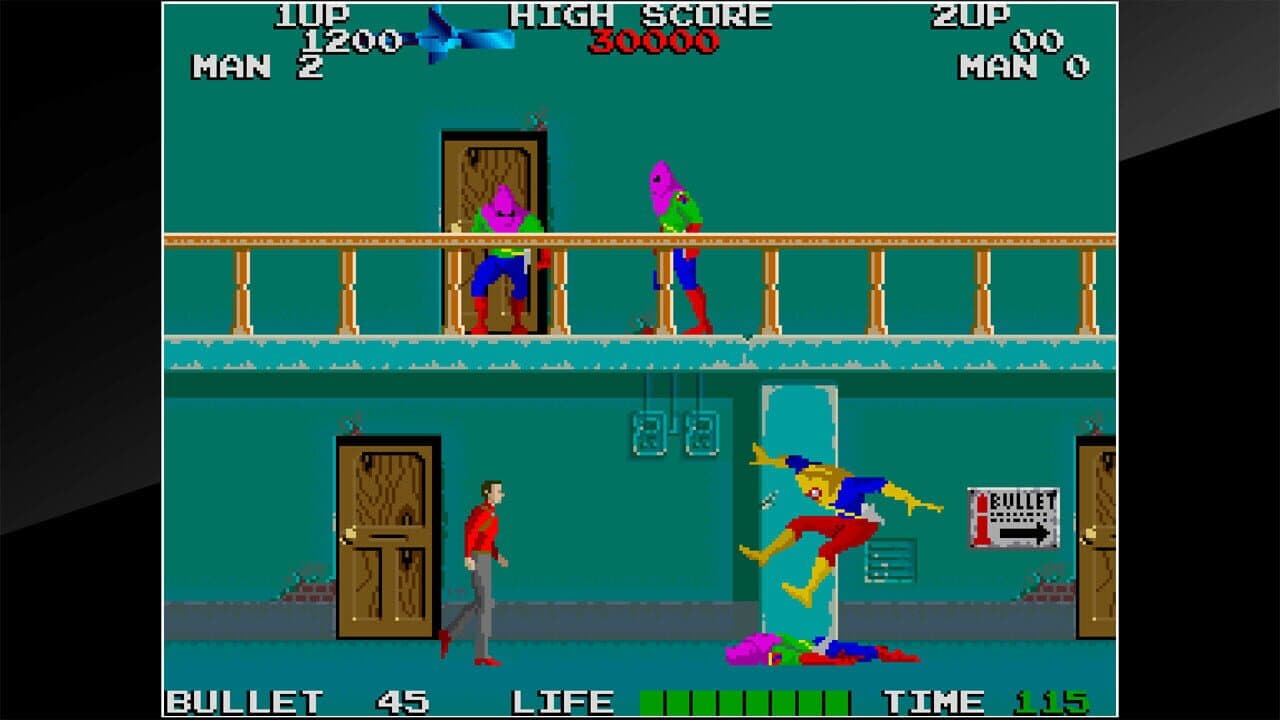 Arcade Archives: Rolling Thunder screenshot 1