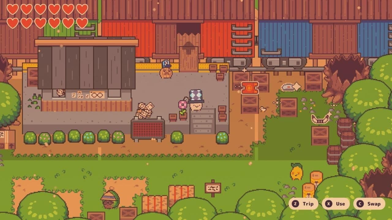 Turnip Boy Commits Tax Evasion: The Sunset Station Update screenshot 1