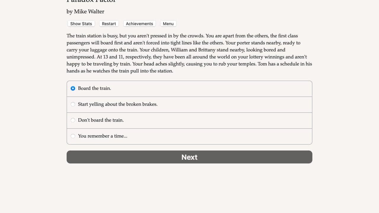 Paradox Factor screenshot 1