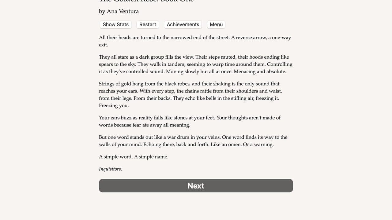 The Golden Rose: Book One screenshot 1