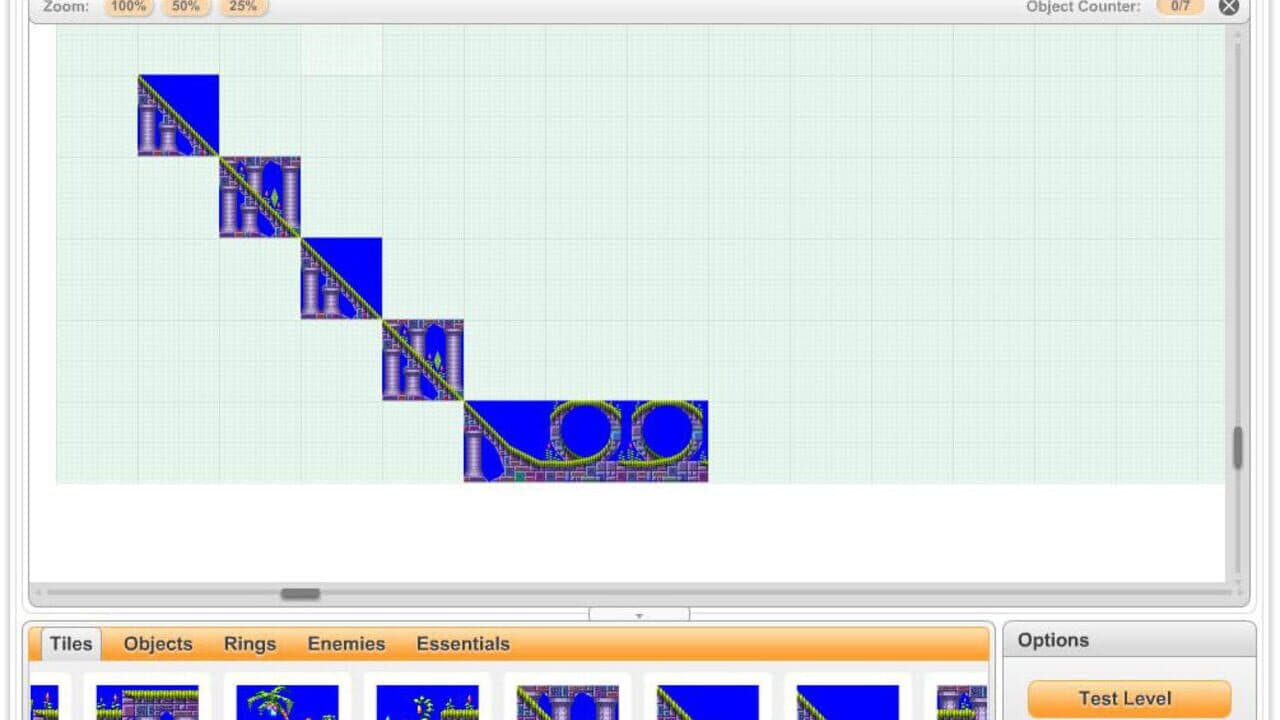 Sonic the Hedgehog Level Creator screenshot 1