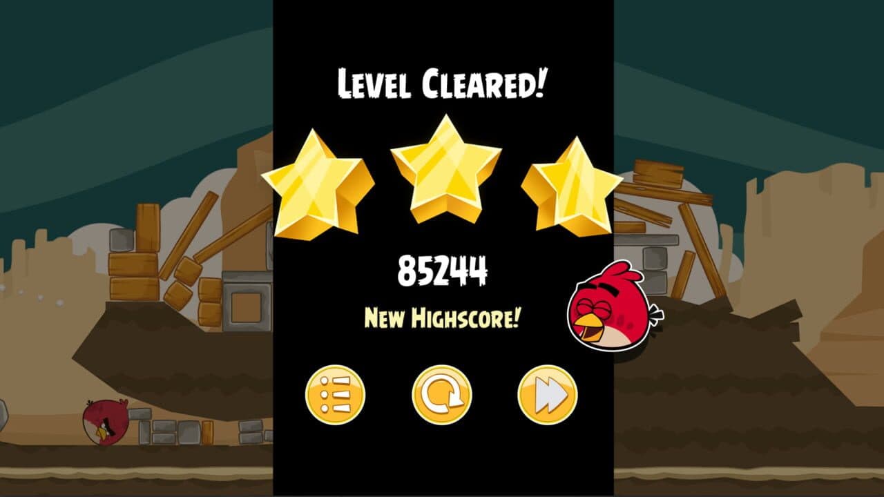 Rovio Classics: Angry Birds screenshot 1