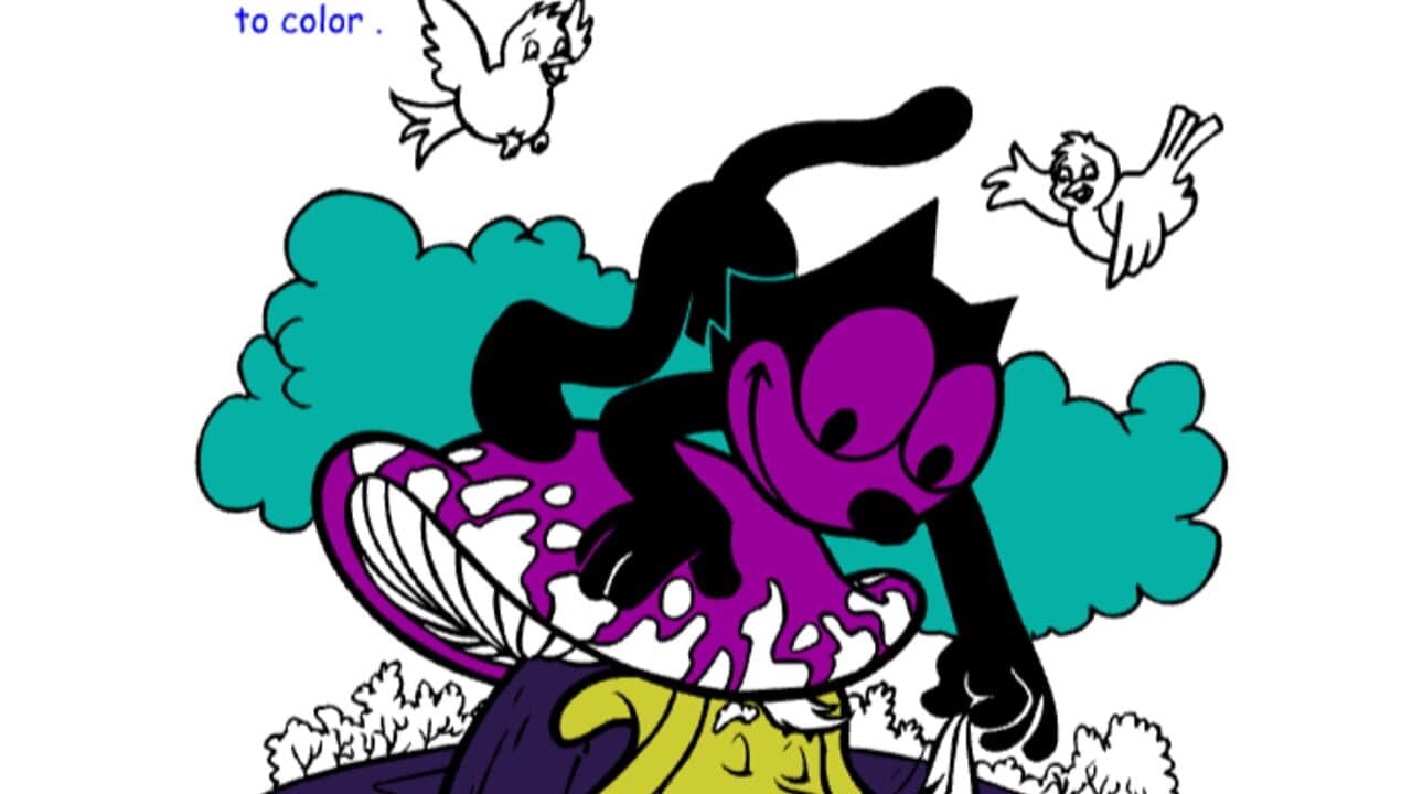 Felix Interactive Coloring Pages screenshot 1