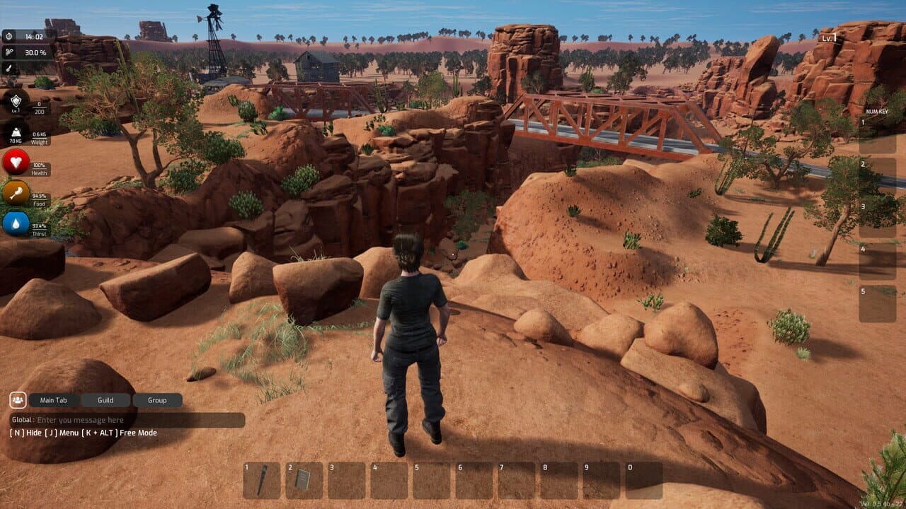 KeepUp Survival: Red Desert Map screenshot 1