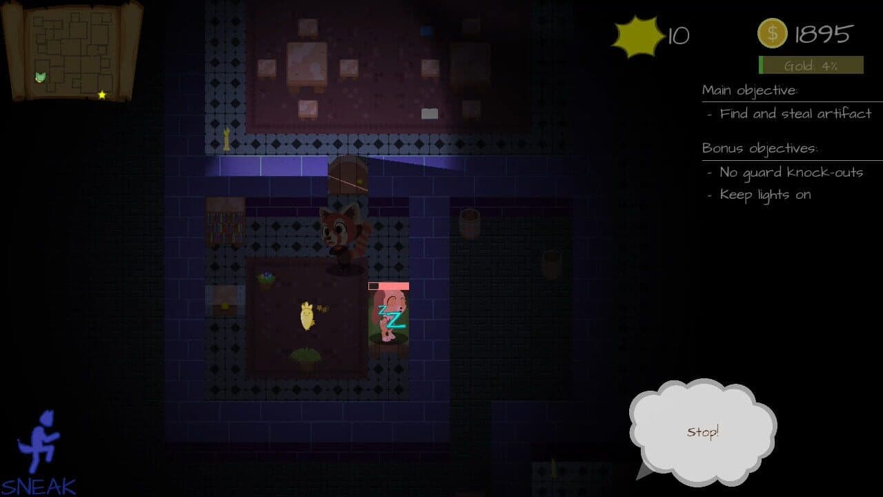 Endless Thief: a Furry Stealth Adventure screenshot 1