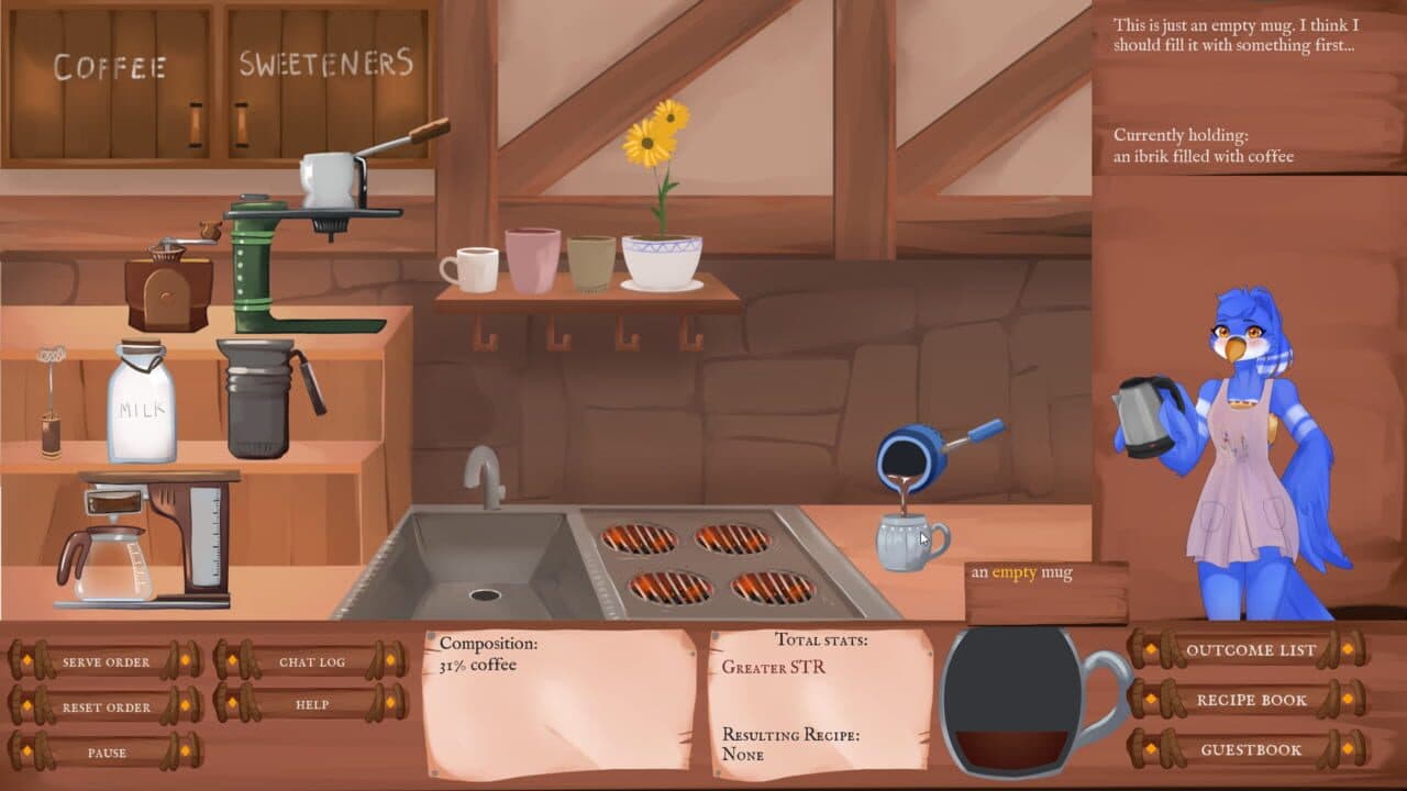 Birb Café screenshot 1