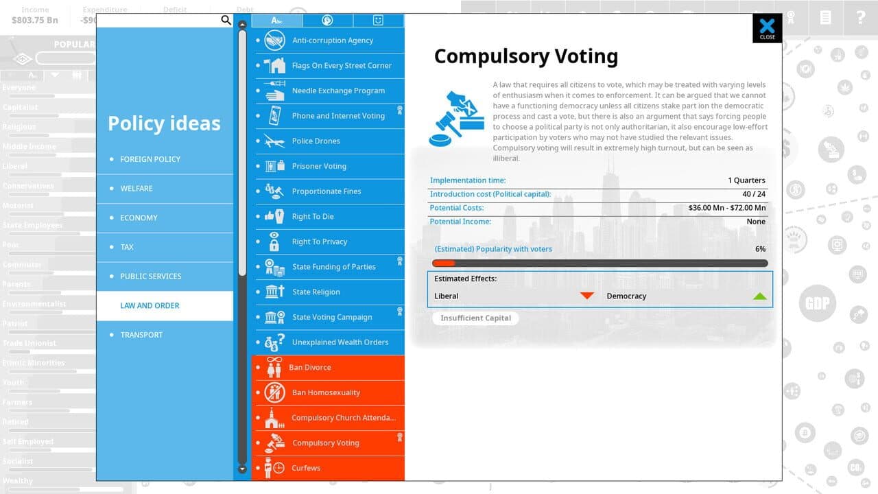 Democracy 4: Voting Systems thumbnail 5