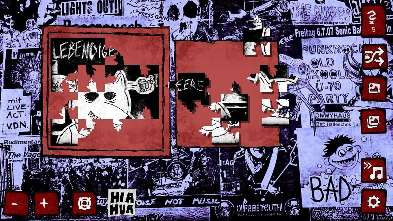 Nachkriegsratten Punk-Rock Puzzle thumbnail 2