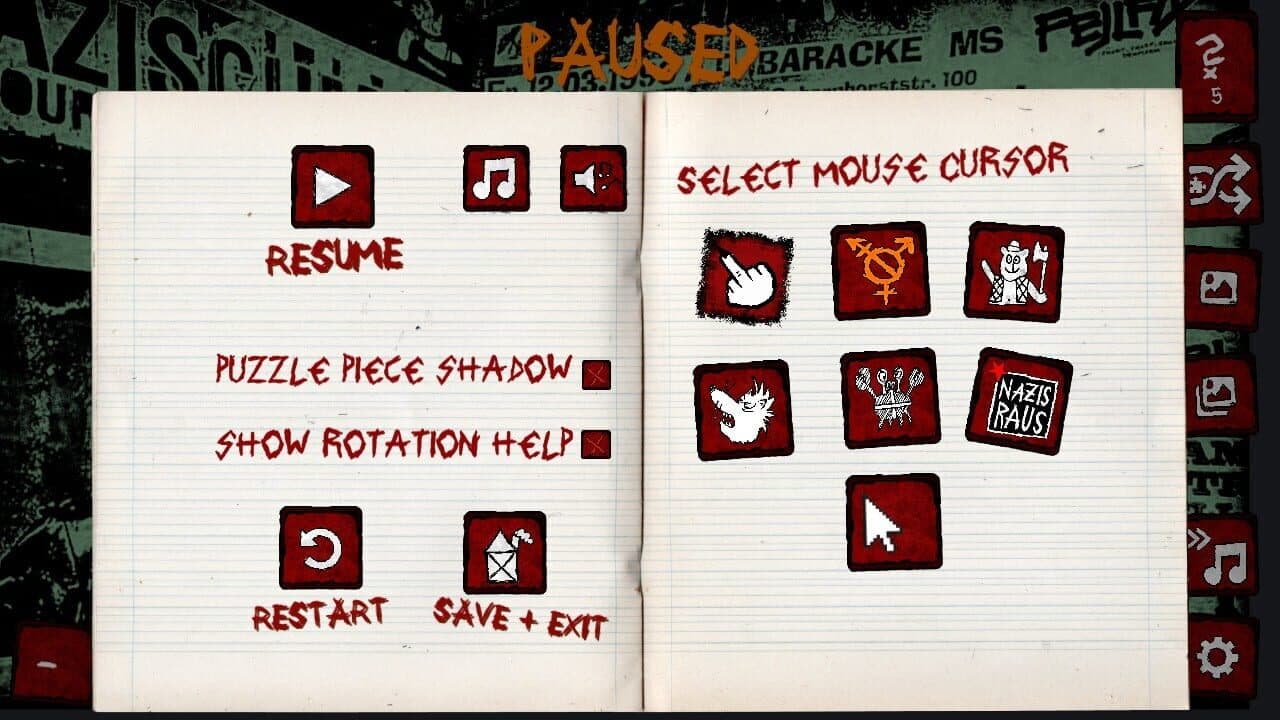 Nachkriegsratten Punk-Rock Puzzle thumbnail 3