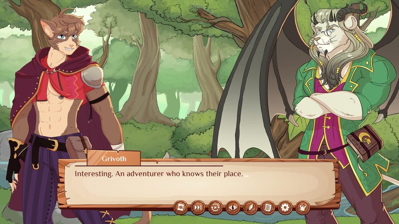 Burrow of the Fallen Bear: A Gay Furry Visual Novel thumbnail 2