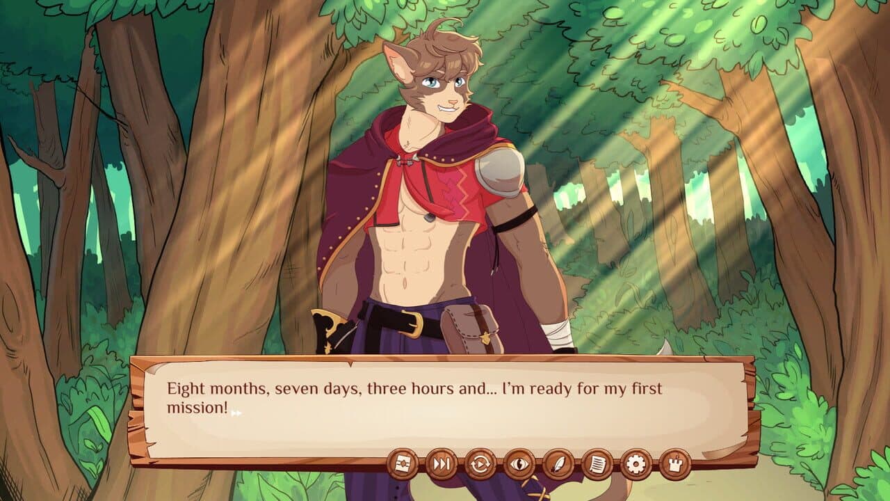 Burrow of the Fallen Bear: A Gay Furry Visual Novel thumbnail 5