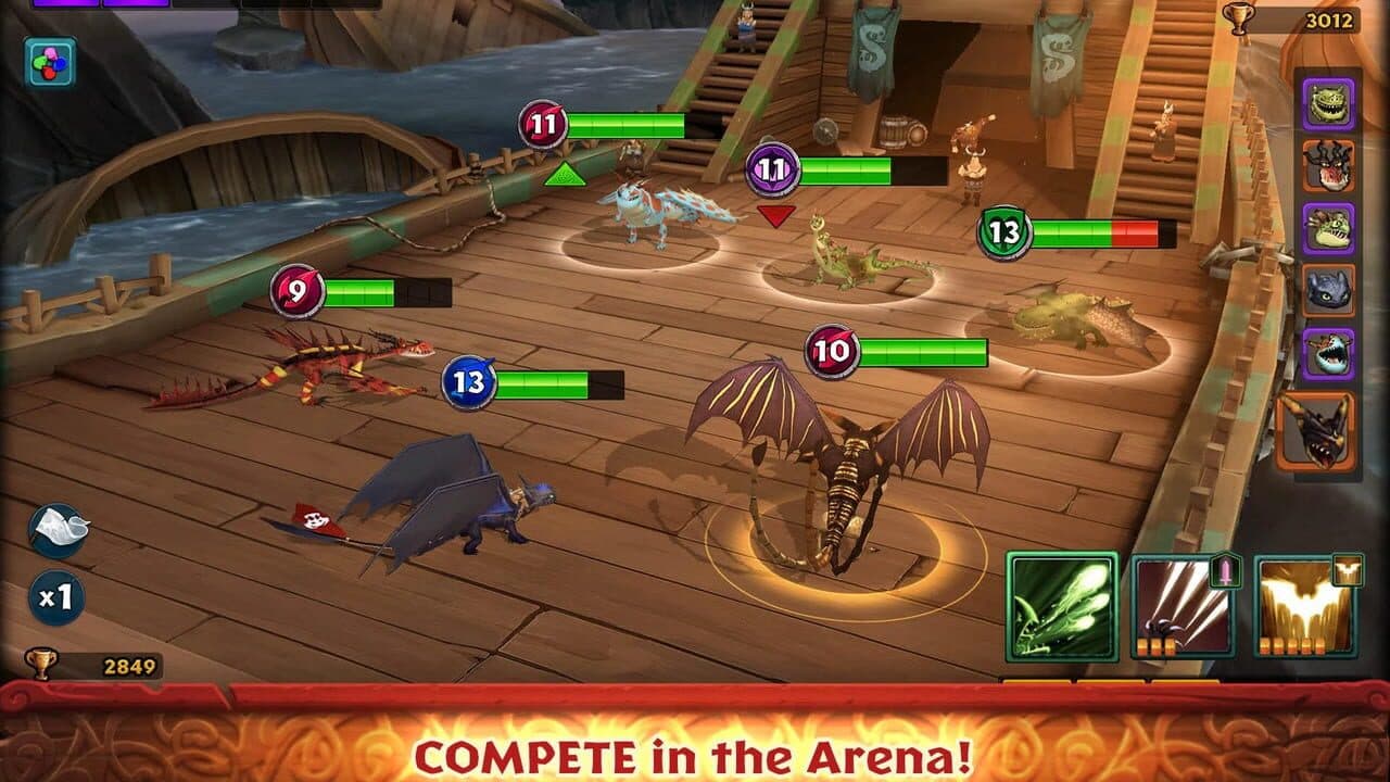 Dragons: Rise of Berk screenshot 1