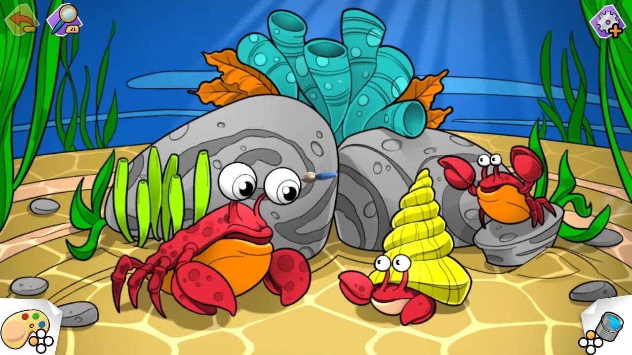 Coloring Book: Ocean Animals thumbnail 5