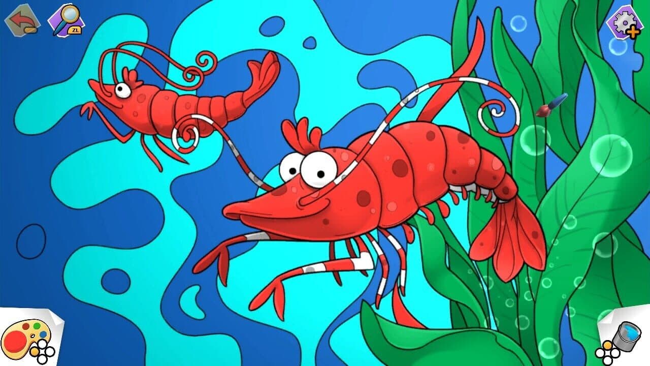 Coloring Book: Ocean Animals thumbnail 4