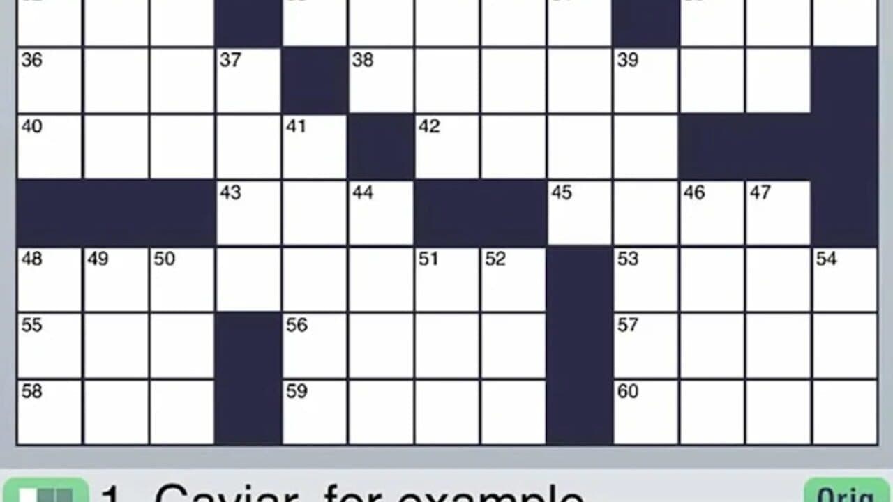 Penny Dell Jumbo Crosswords screenshot 1