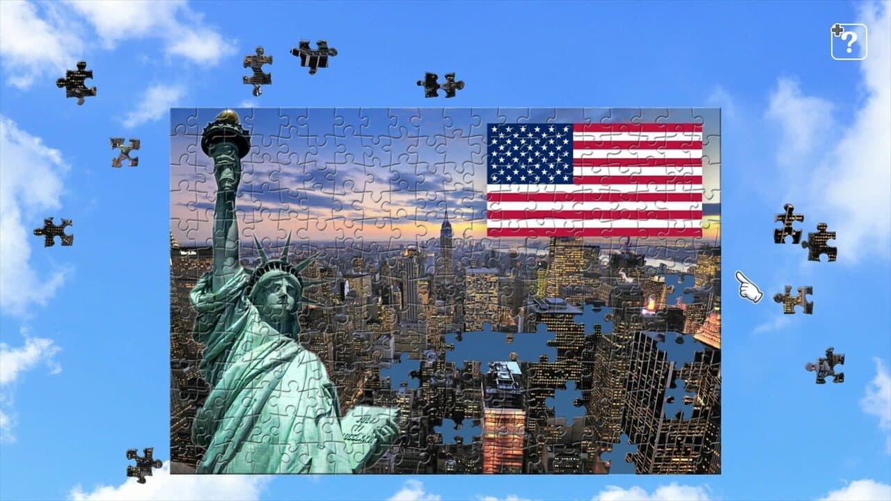 Jigsaw Masterpieces: Landscapes with Flags of the World - Americas vol.1 screenshot 1