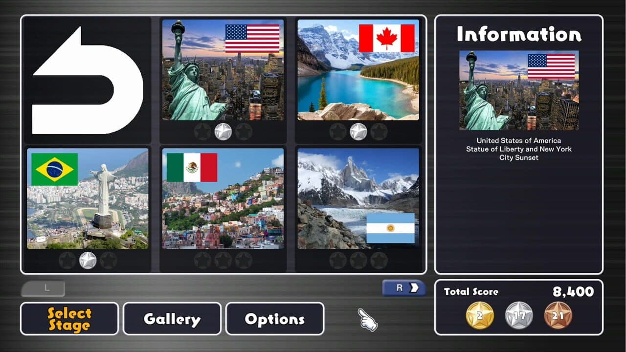 Jigsaw Masterpieces: Landscapes with Flags of the World - Americas vol.1 thumbnail 4