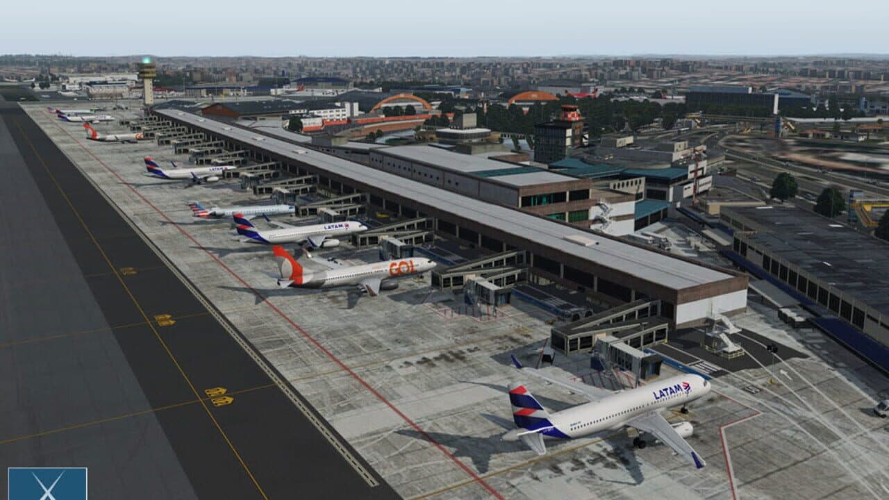 X-Plane 11: Globall Art - SBGR: São Paulo - Guarulhos International Airport thumbnail 23