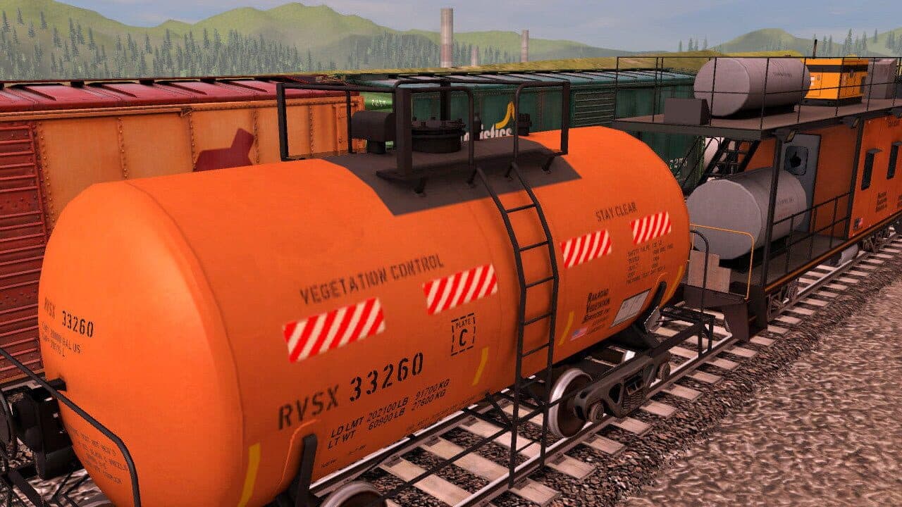 Trainz Railroad Simulator 2022: RVSX Vegetation Control Train thumbnail 6