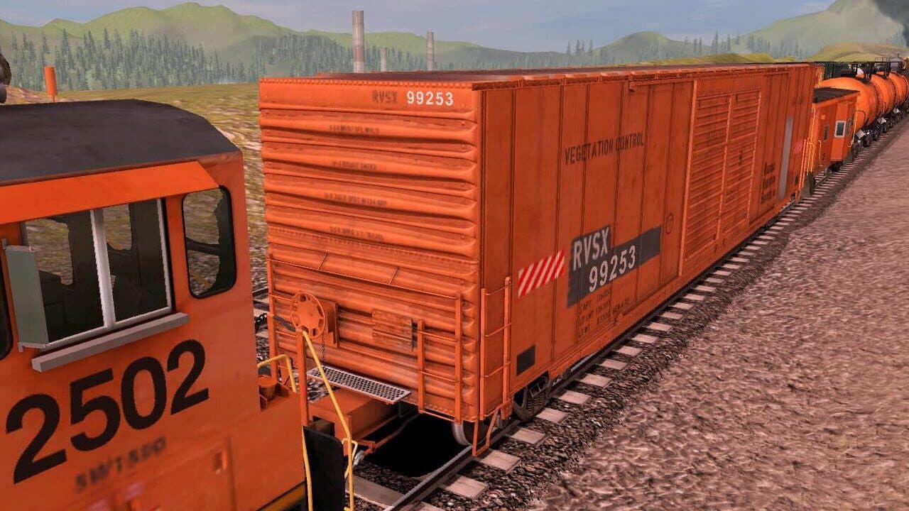 Trainz Railroad Simulator 2022: RVSX Vegetation Control Train thumbnail 5