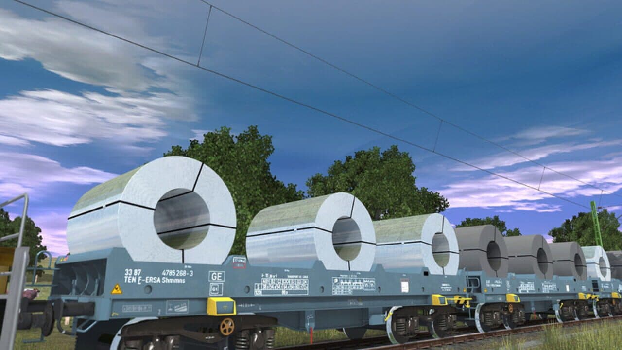 Trainz Railroad Simulator 2022: Shmmns Coil Transporter thumbnail 4