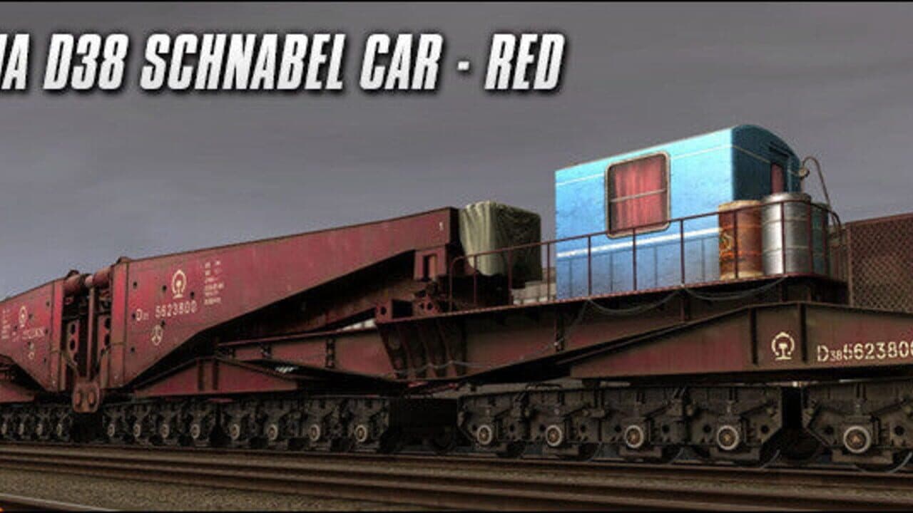 Trainz Plus: China D38 Schnabel Car - Red thumbnail 6