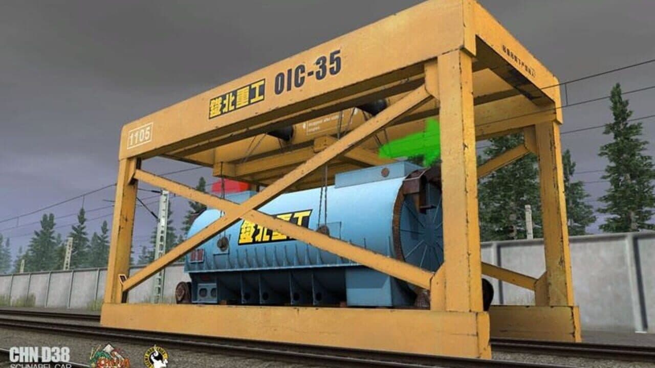 Trainz Plus: China D38 Schnabel Car - Red thumbnail 5